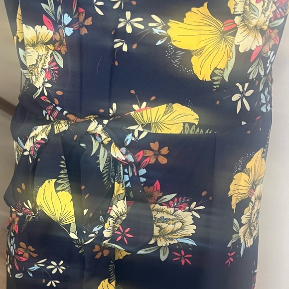 NWT Emery Rose Multi Color Floral Print Dress Size 2 XL - Picture 2 of 8